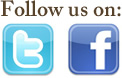Follow us on facebook and twitter