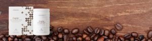 Modere Logiq with coffee beans